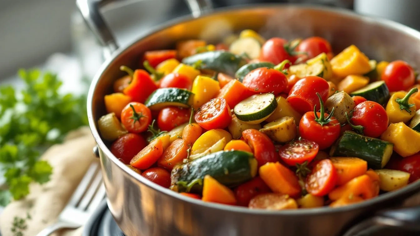 Chef onthult het geheim achter het mislukken van je kleurrijke groentehotpot in de oven