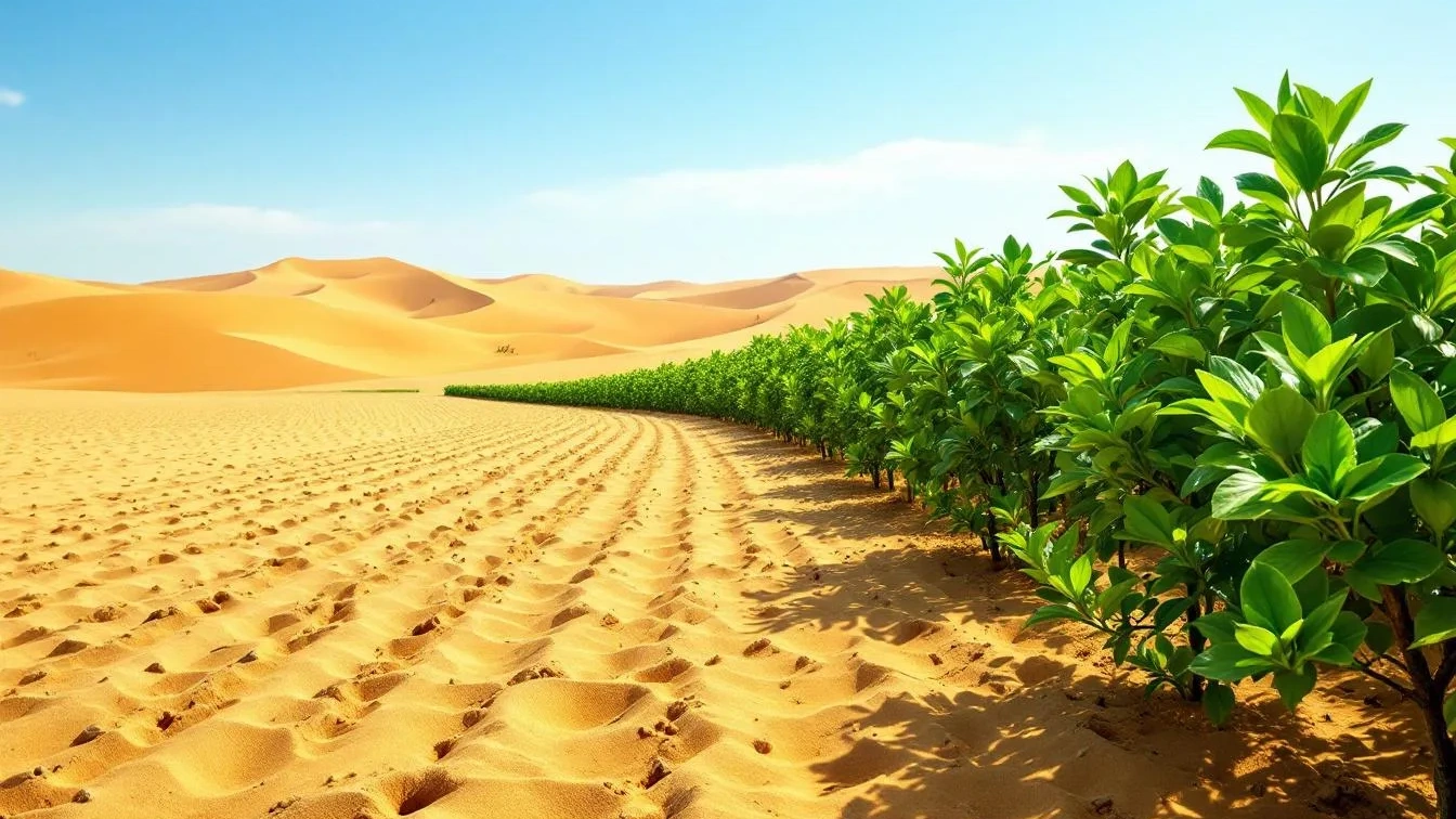 China stopt woestijnvorming met bomen, zonder bulldozers of beton