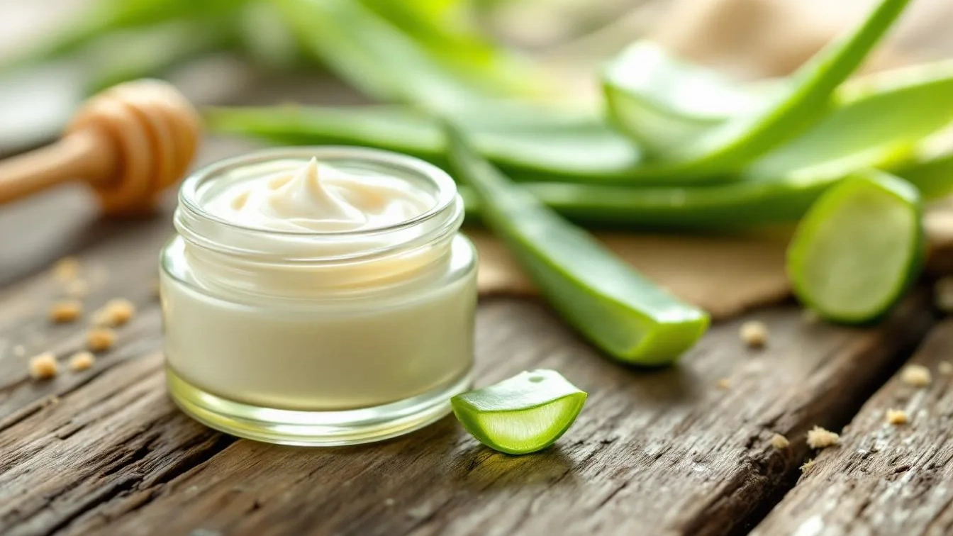 DIY-expert deelt geheimen: zo maak je zelf een voedende gezichtscrème met aloë vera voor een droge huid