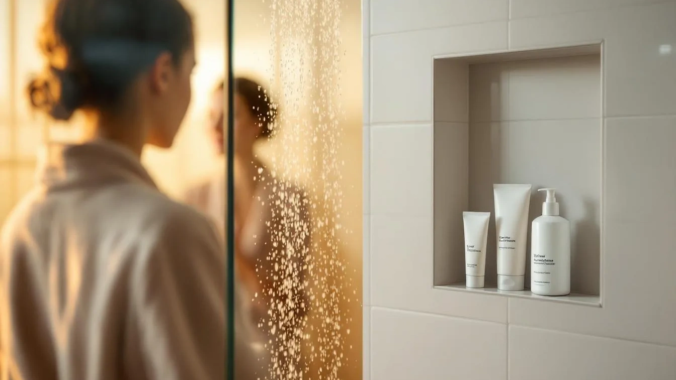 Dermatoloog legt uit waarom je gezicht niet als eerste onder de douche moet worden gewassen