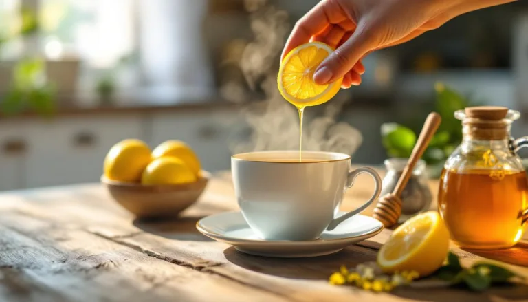 Hoe je citroen aan je thee toevoegt zonder de gezondheidsvoordelen te verliezen