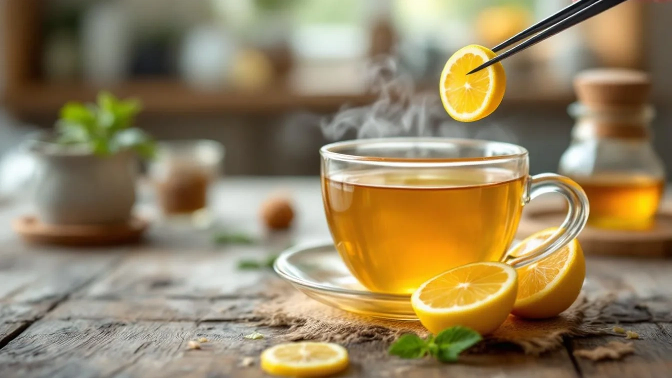 Hoe je citroen aan thee toevoegt zonder de gezondheidsvoordelen te verliezen