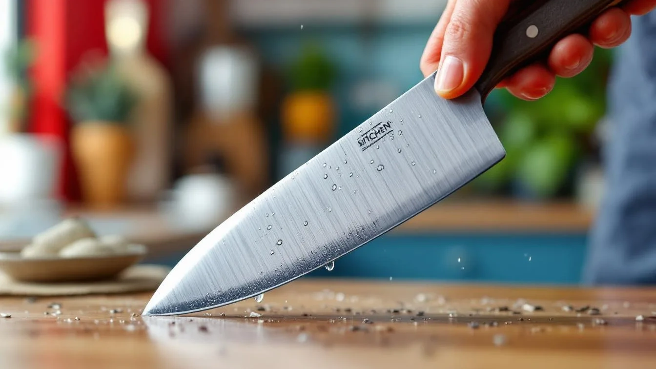 Messenspecialist onthult de truc om een bot keukenmes in enkele minuten vlijmscherp te krijgen