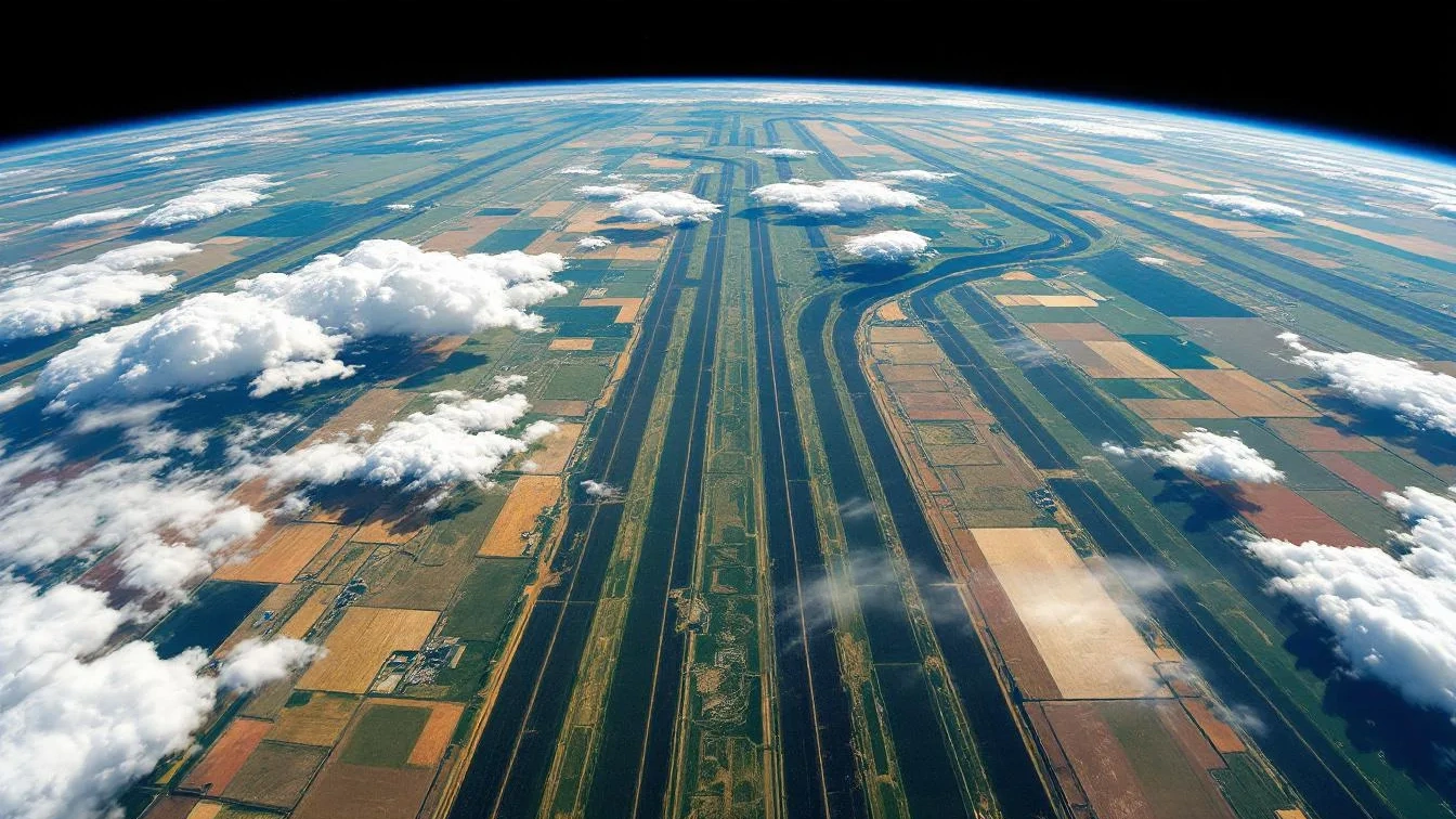 NASA onthult vanuit de ruimte waarom tornadosporen zo kaarsrecht zijn