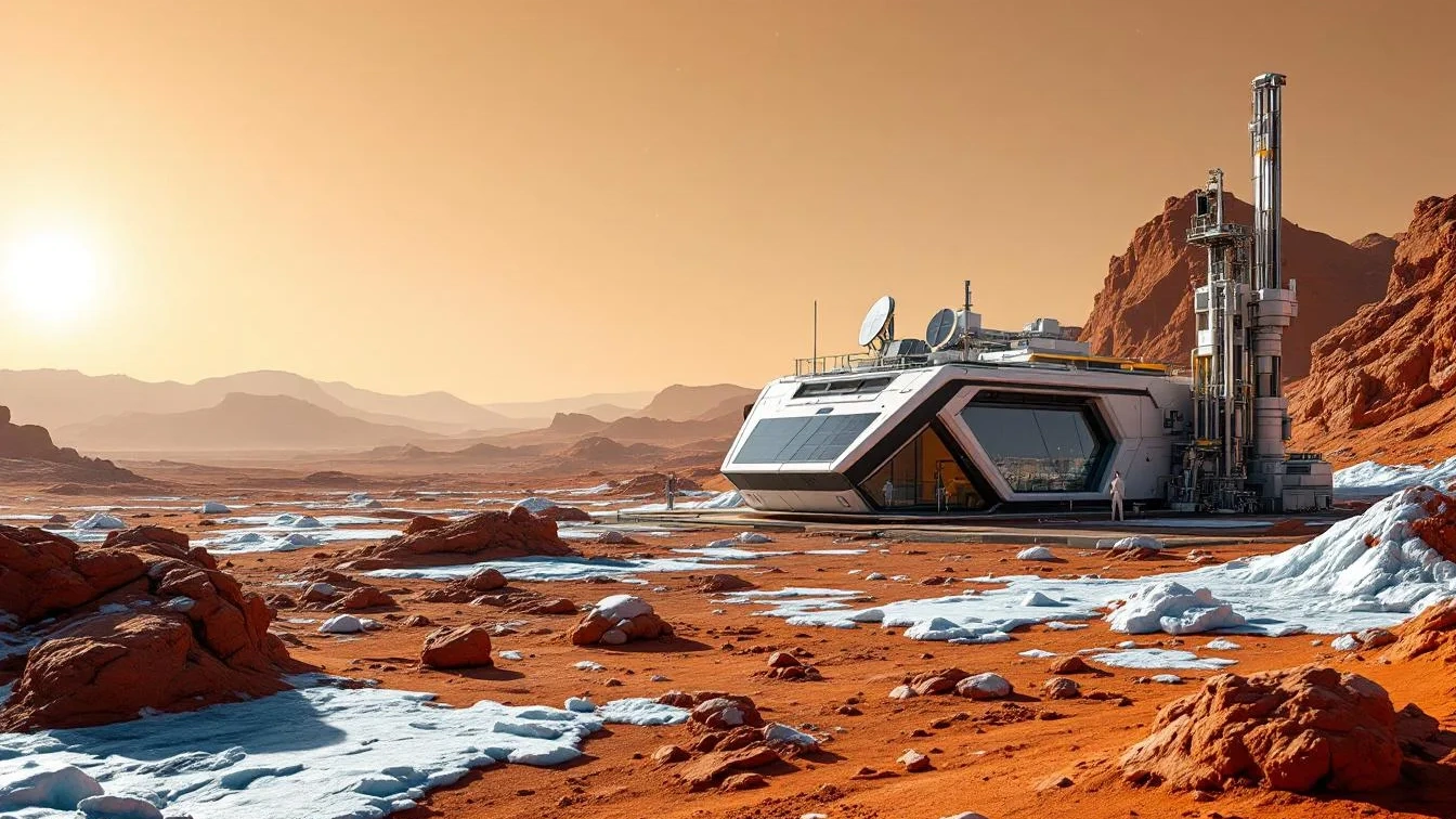 Onderzoek naar water op Mars: Het belang van ISRU voor het opbouwen van een duurzame basis