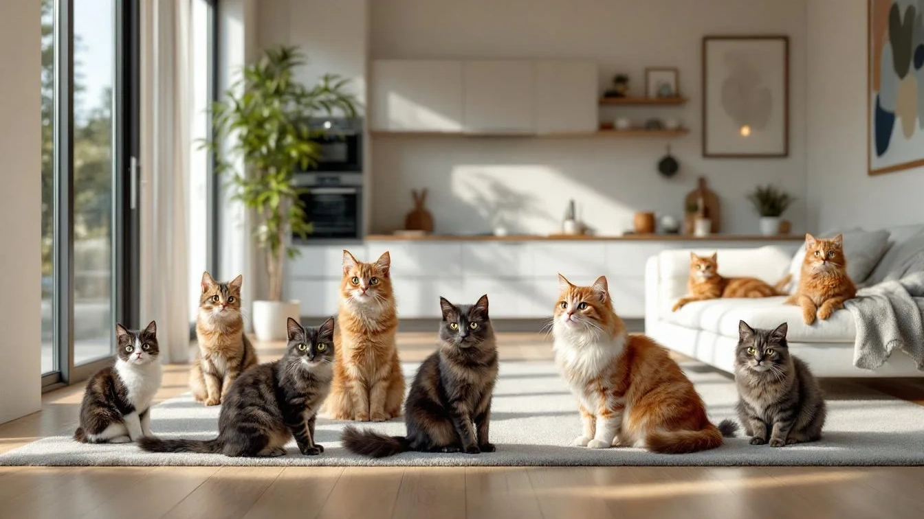 Ontdek waarom bepaalde kattenrassen zo zelfstandig zijn en weinig aandacht verlangen