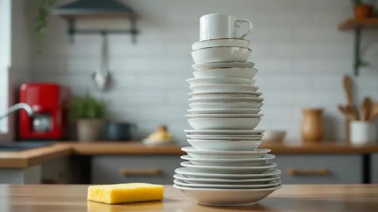 Psycholoog onthult de verborgen boodschappen van opgestapelde vaat over je karakter