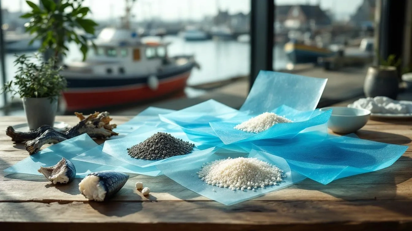 Visverkoper onthult: Zo biedt bioplastic van visafval dé duurzame oplossing