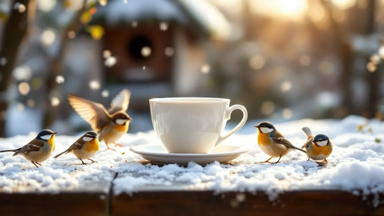 Wintervogels helpen: Waarom een lege beker soms effectiever is dan een vogelhuisje