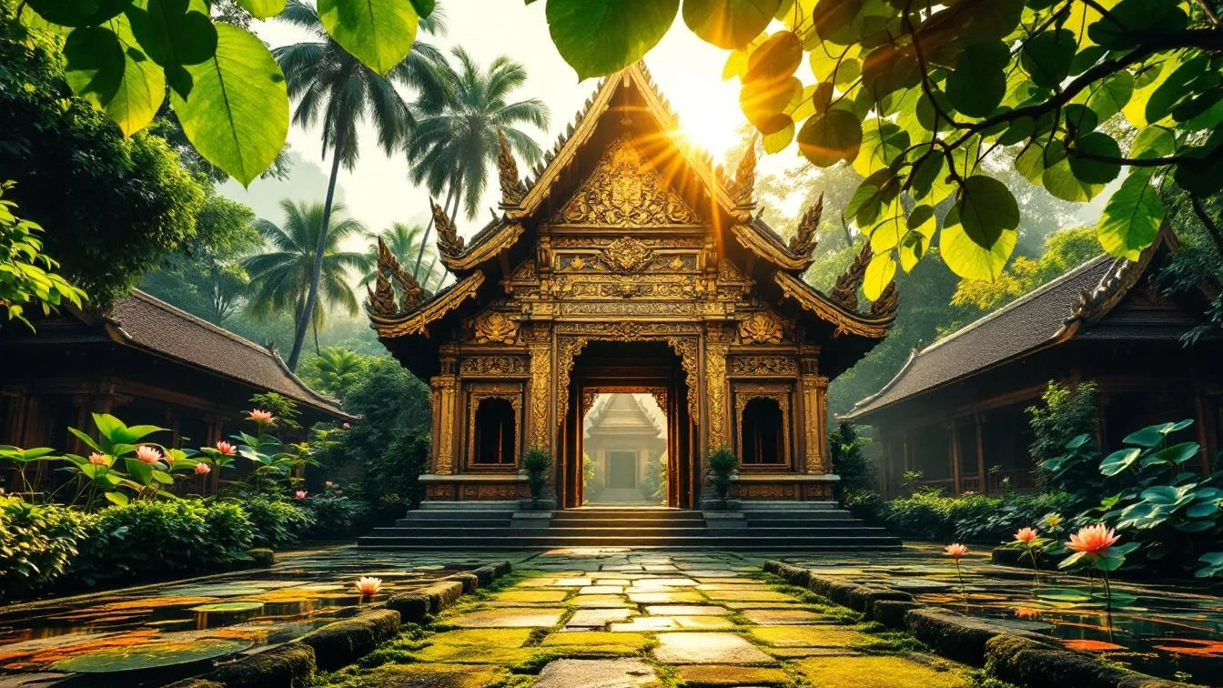 Zonder wifi en tv: deze ervaring dompelt je onder in de serene stilte van een Thais klooster