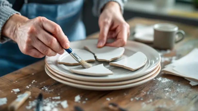 Afgebroken borden weggooien? Herstel ze eenvoudig met deze methode