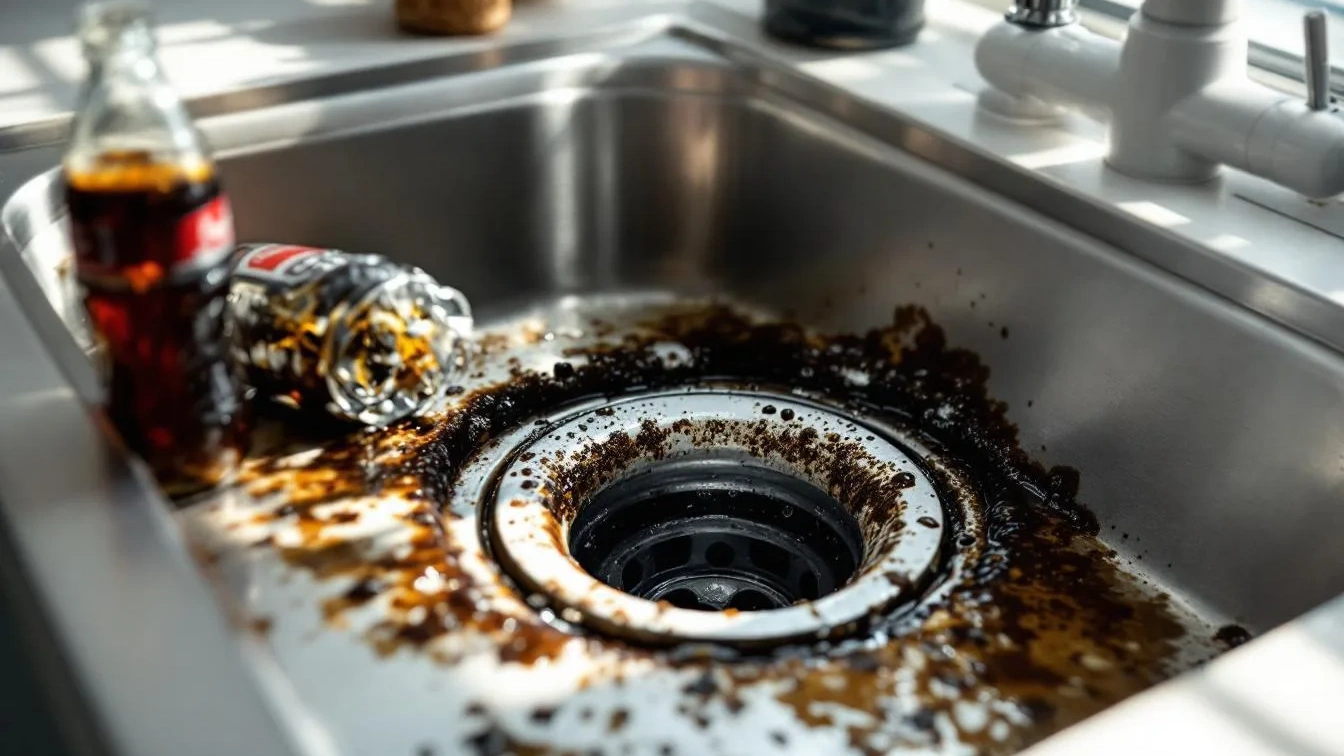 Afvoer ontstoppen met cola: loodgieter onthult waarom dit averechts werkt