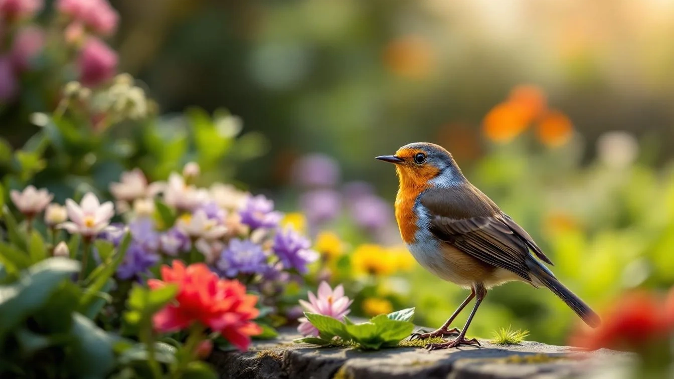 Als je deze 3 vogels in je tuin ziet, heb je een echt paradijs gecreëerd