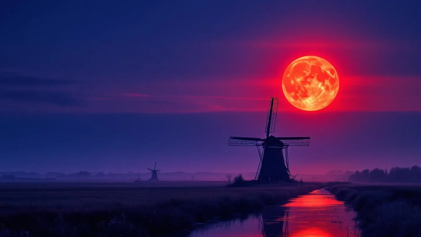 Bloedmaan op komst: Waarom de maan morgen rood kleurt en hoe je dit ziet