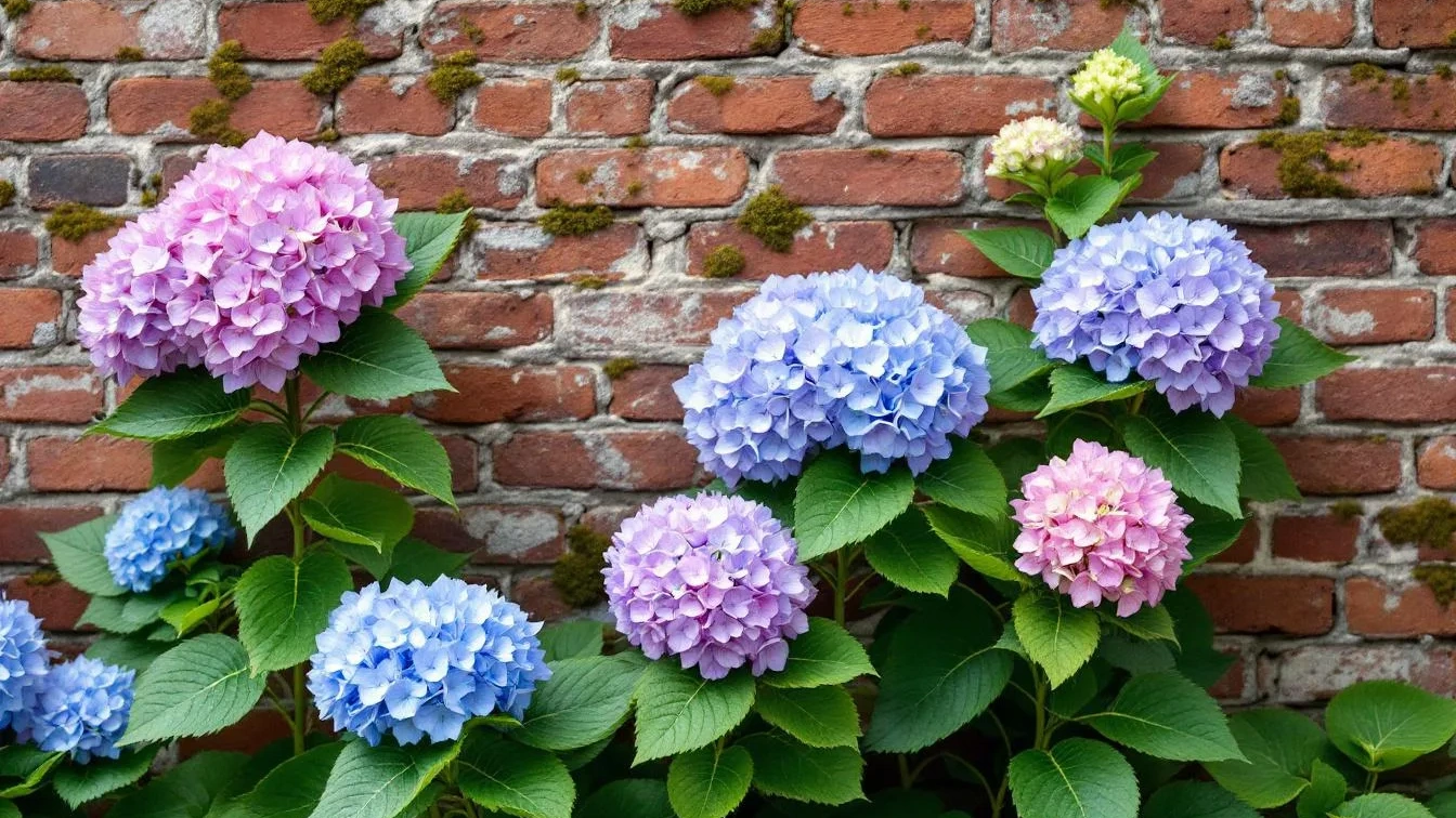 De truc om je hortensia’s bij de muur te laat bloeien