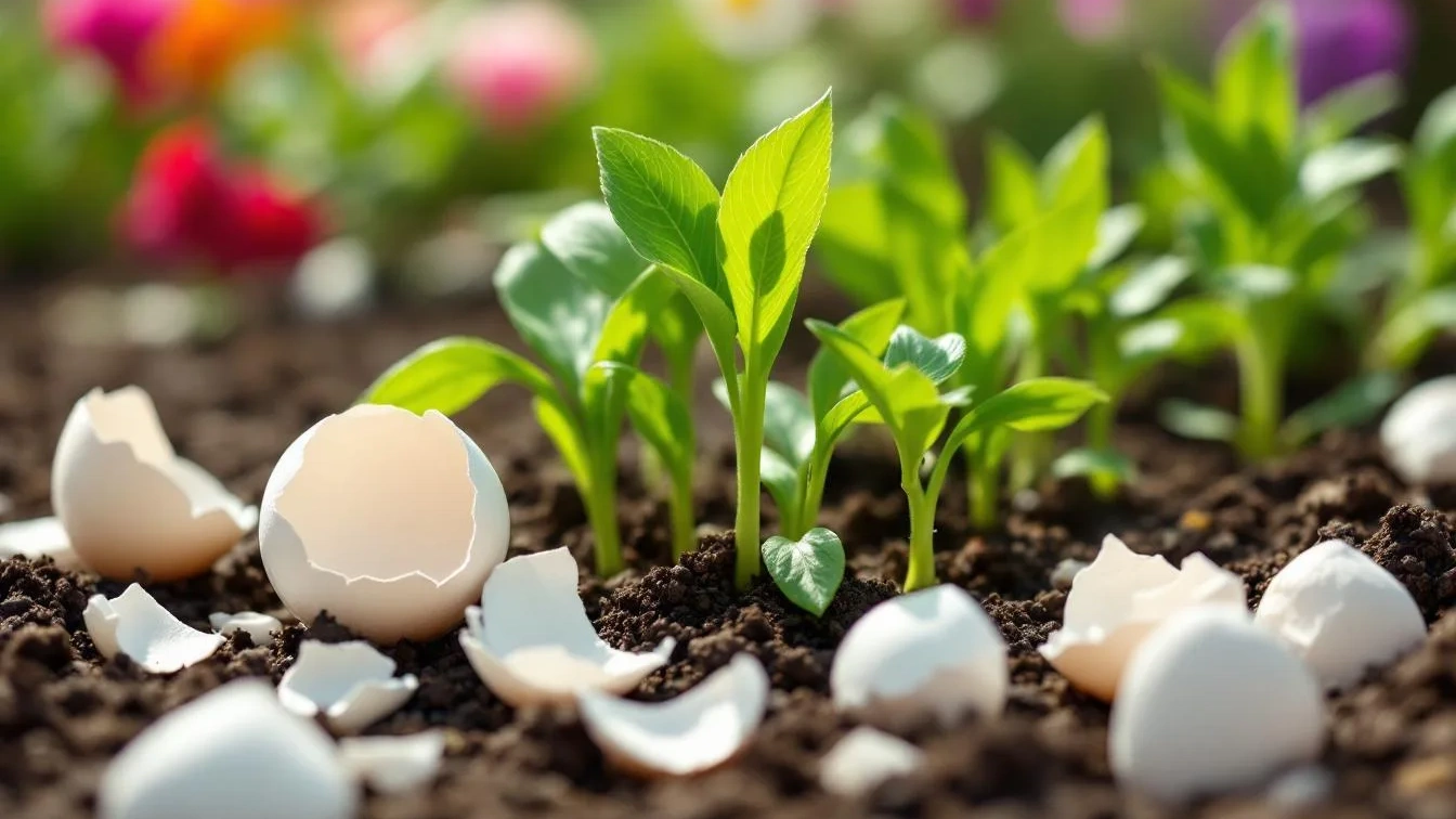 Eierschalen weggooien? Dit kun je er nog mee in je tuin