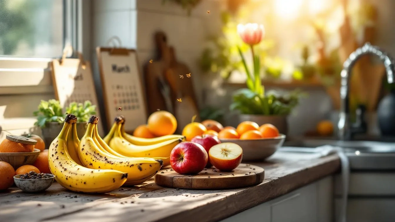 Fruitvliegjes in maart? Dit trekt ze aan in je keuken
