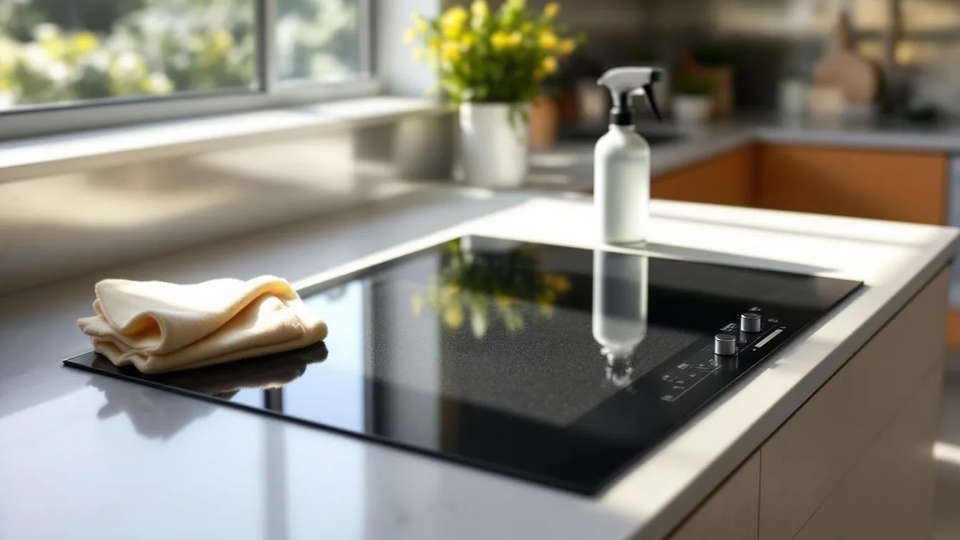 Inductiekookplaat moeiteloos schoonmaken: deze geniale truc werkt perfect