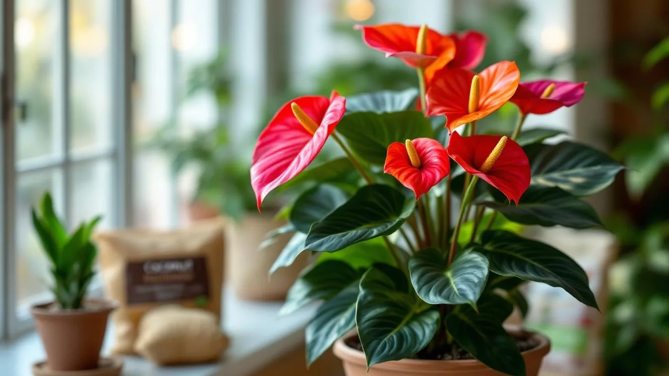Jij ook kan een anthurium met spectaculaire kleuren kweken: ontdek de eenvoudige truc met natuurlijke middelen