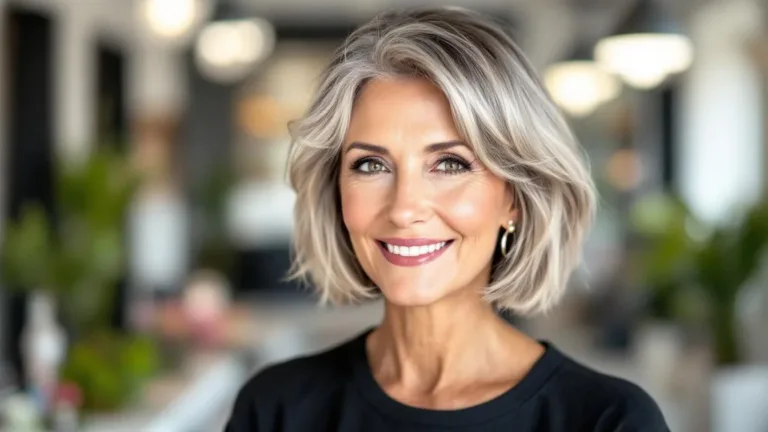 Kapsel dat vrouwen boven 60 jonger en eleganter maakt