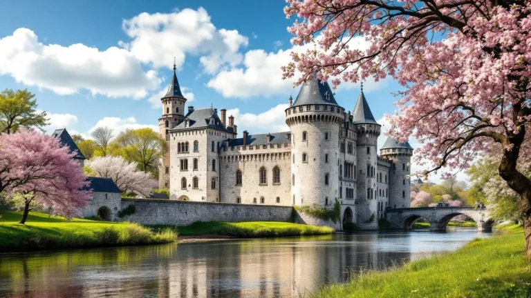 Kasteel aan de Rijn: deze middeleeuwse vesting lijkt uit een sprookje