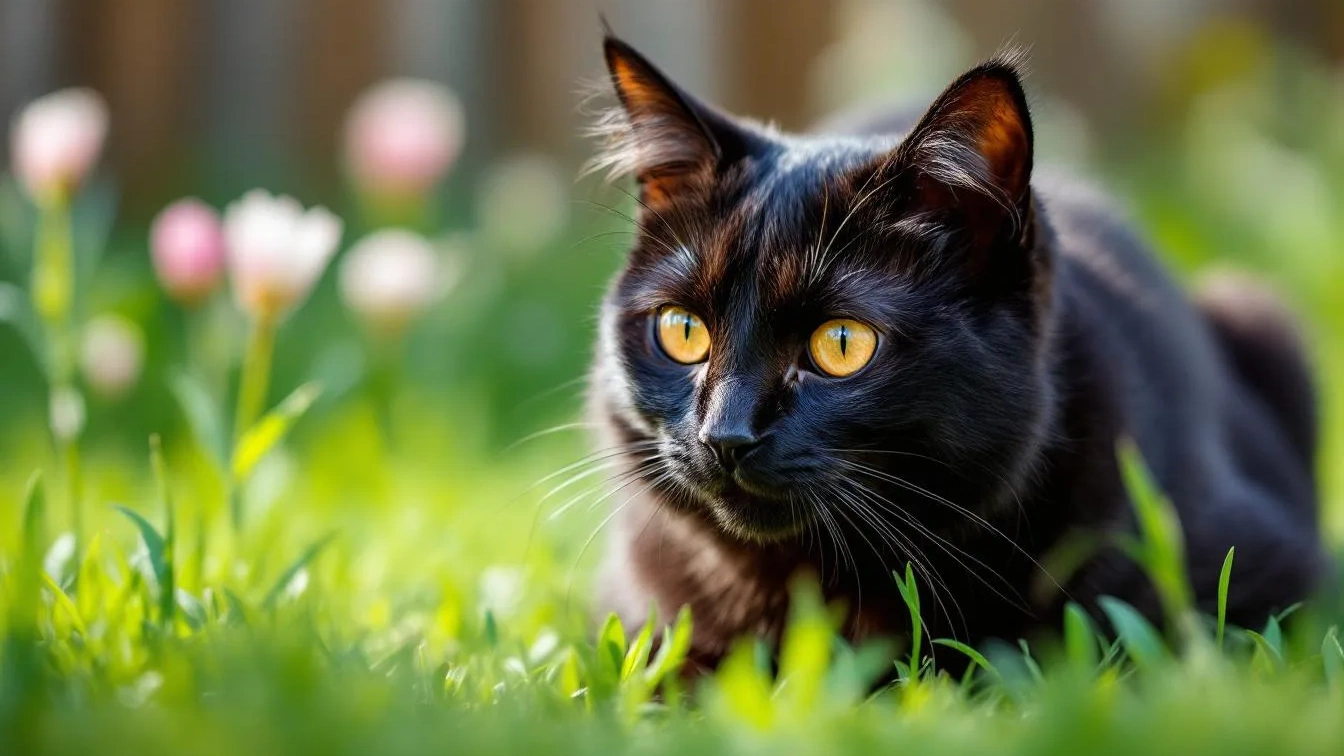 Katten eten gras: waarom dit gezond is en wanneer je moet ingrijpen