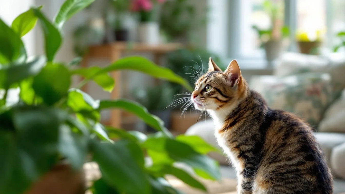 Katten eten kamerplanten: deze zijn dodelijk en moeten weg uit huis