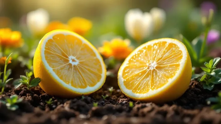 Leg een halve citroen in je tuin: dit gebeurt er in maart