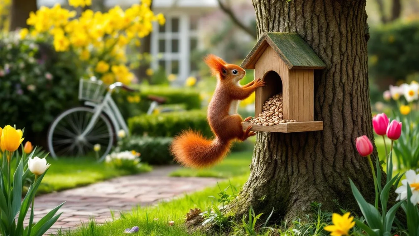 Lok eekhoorns naar je tuin met deze verrassend eenvoudige trucs