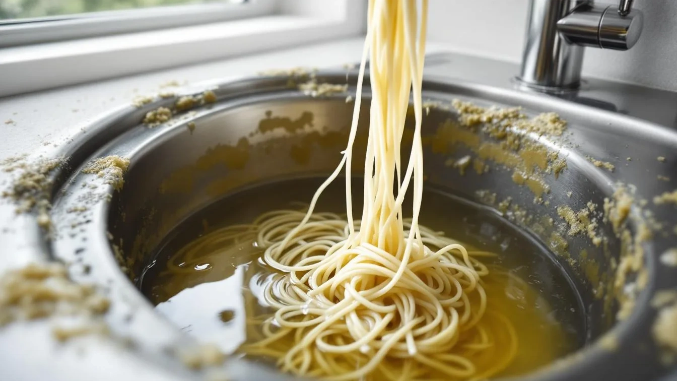 Loodgieters waarschuwen: pastawater in de afvoer veroorzaakt verstoppingen