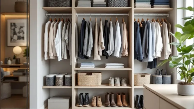 Organiseer je kledingkast perfect zonder dure opbergsystemen