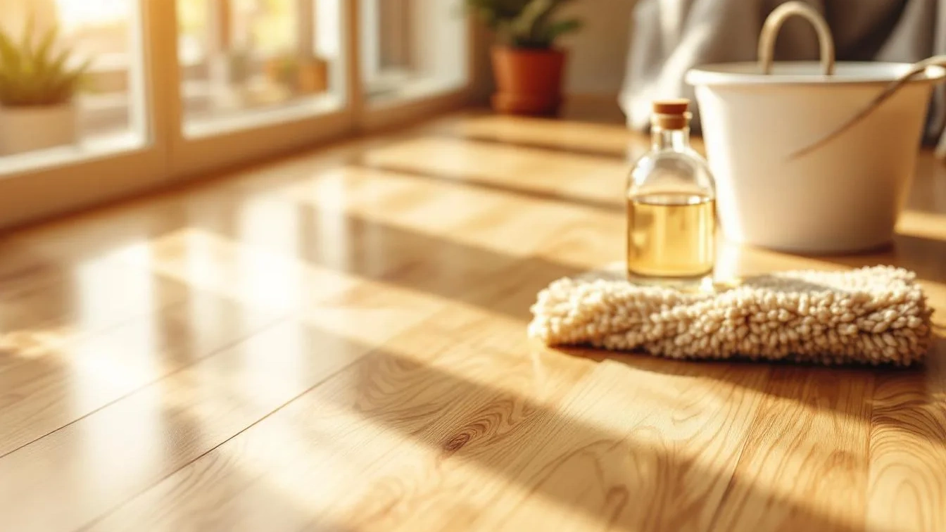 Parket glanzend houden zonder dure producten: de natuurlijke methode