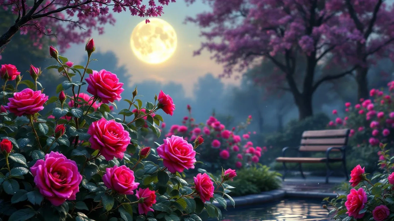 Rozen planten bij volle maan: tuinmythe of werkt het echt?