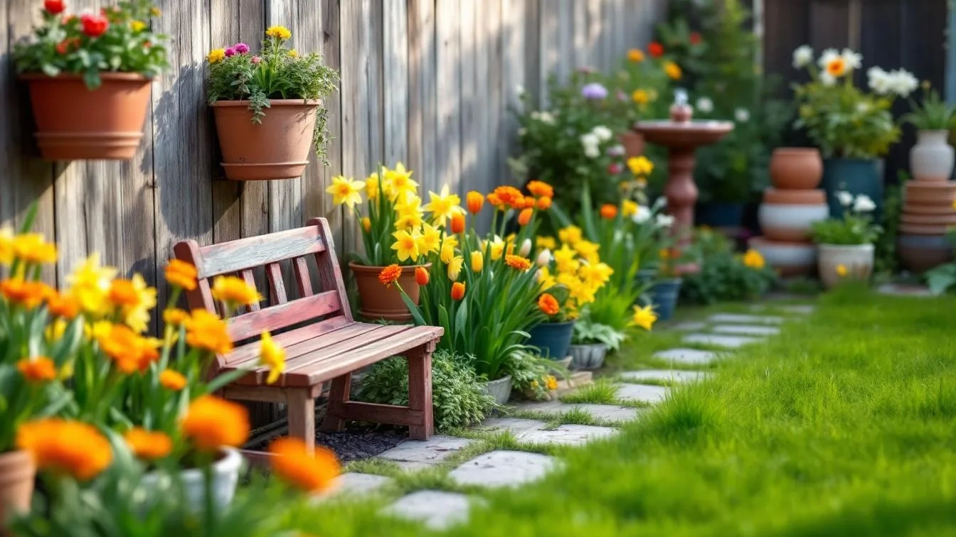 Transform je kleine tuin in een oase: 10 budgetvriendelijke ideeën