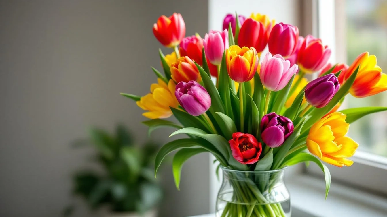 Tulpen schikken: na deze truc doe je het nooit meer op de oude manier