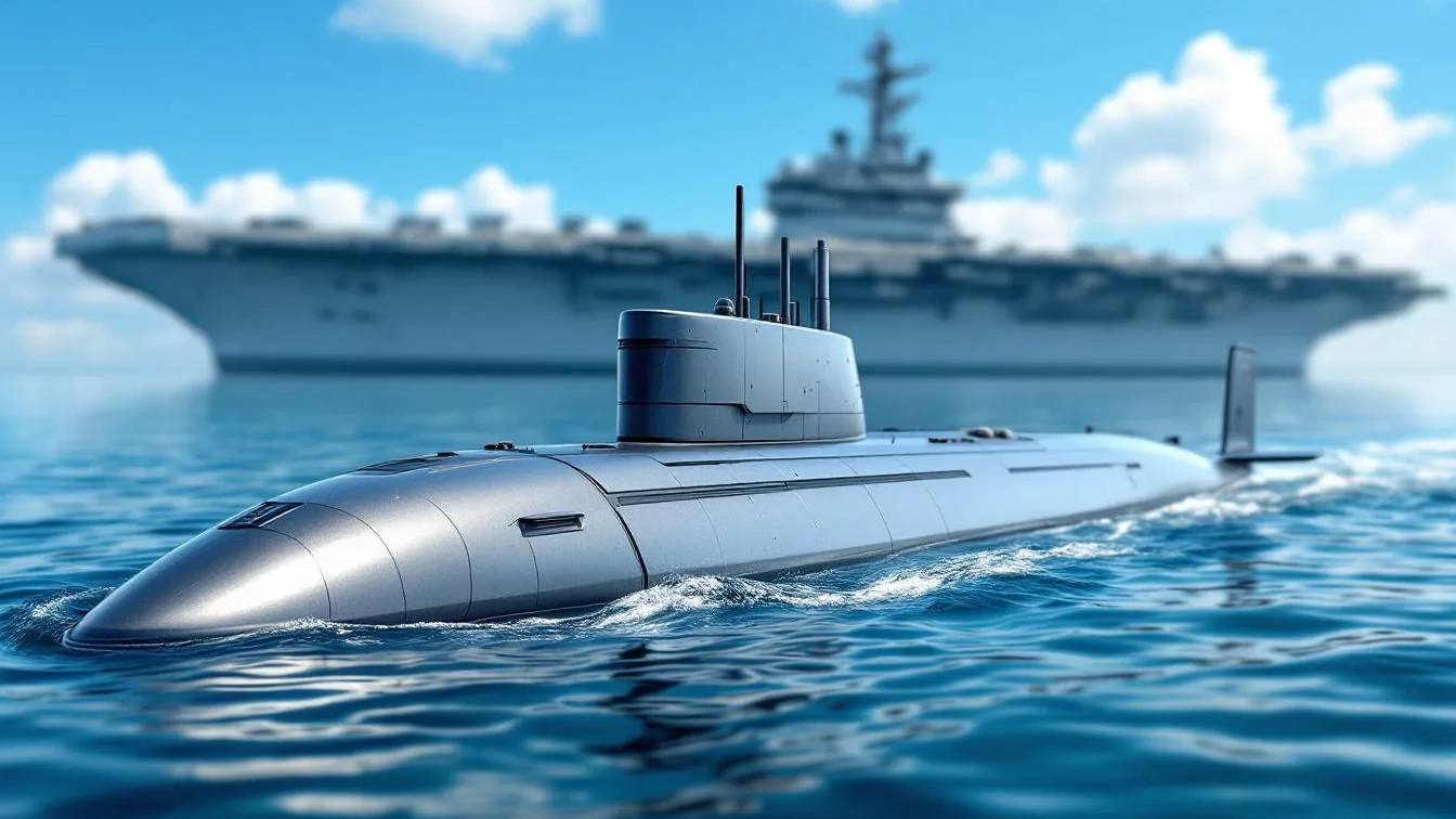 Waarom een goedkope onderzeeër een dure vliegdekschepen kan verslaan