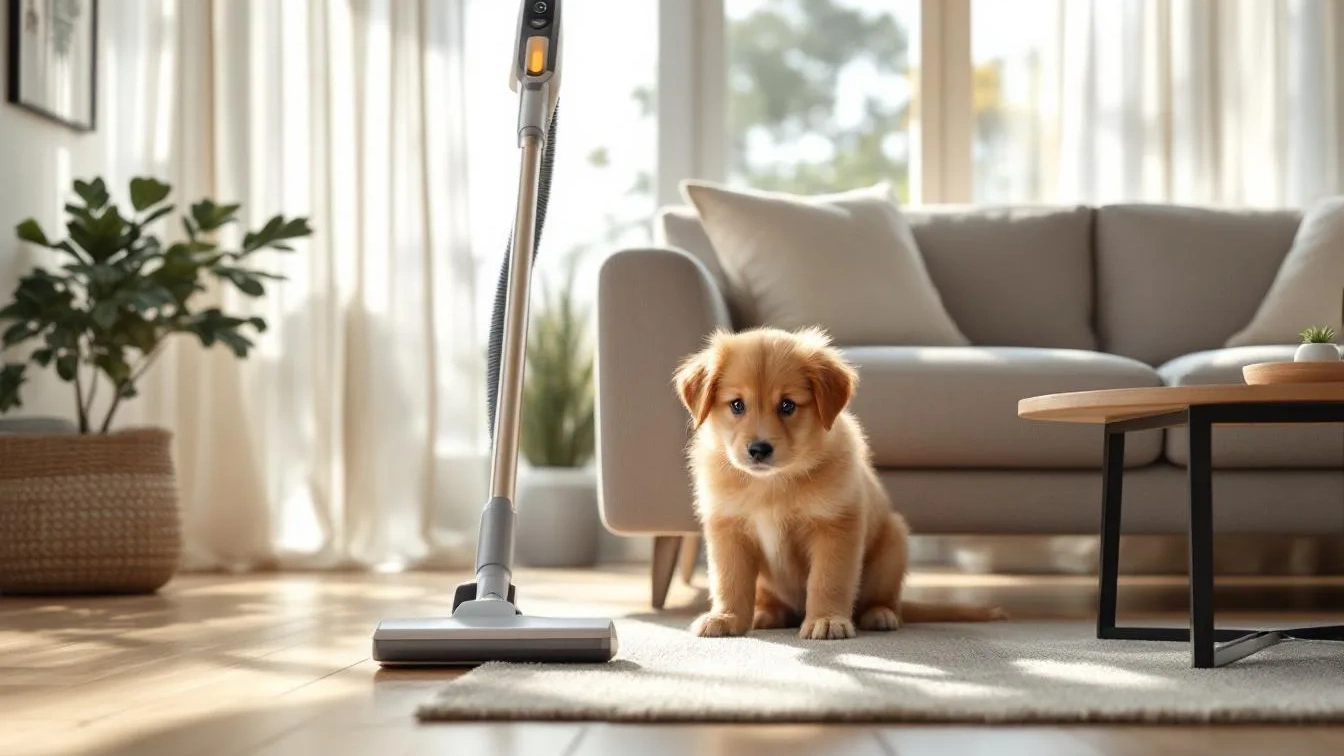 Waarom je hond plotseling bang is voor de stofzuiger: gedragsexpert onthult