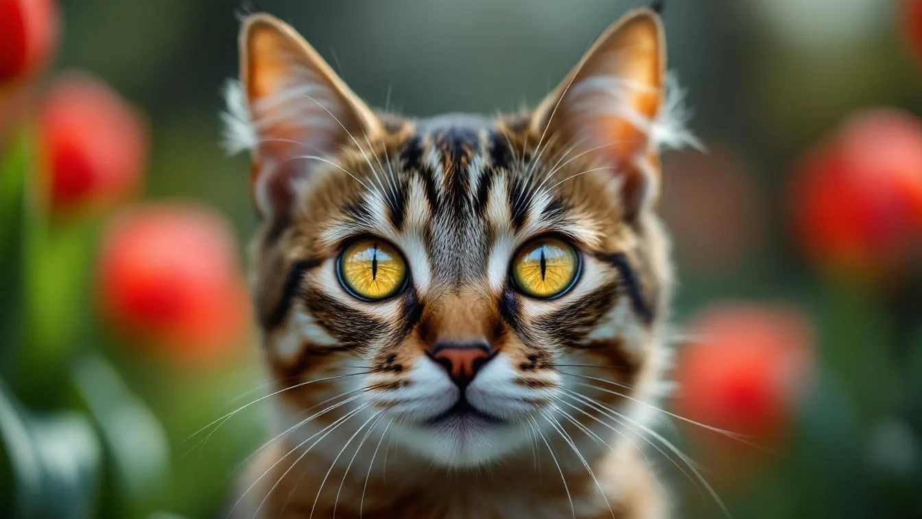 Waarom katten in het niets staren: hun zicht werkt totaal anders dan het onze