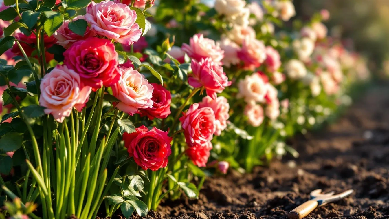 Waarom tuiniers nu massaal knoflook planten tussen hun rozen